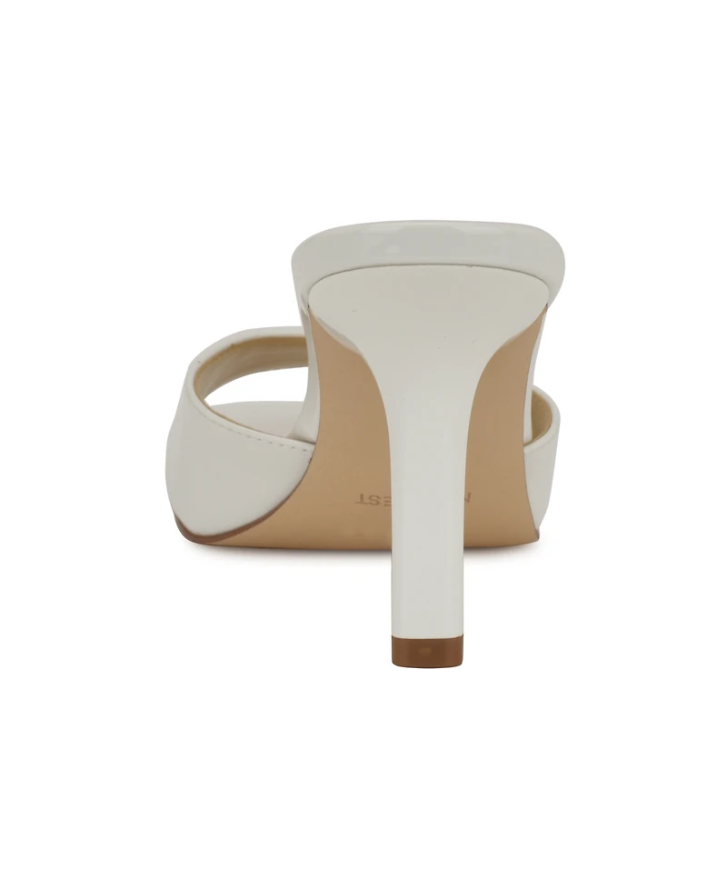 Nine West Women's Disko Square Toe Stiletto Sandals