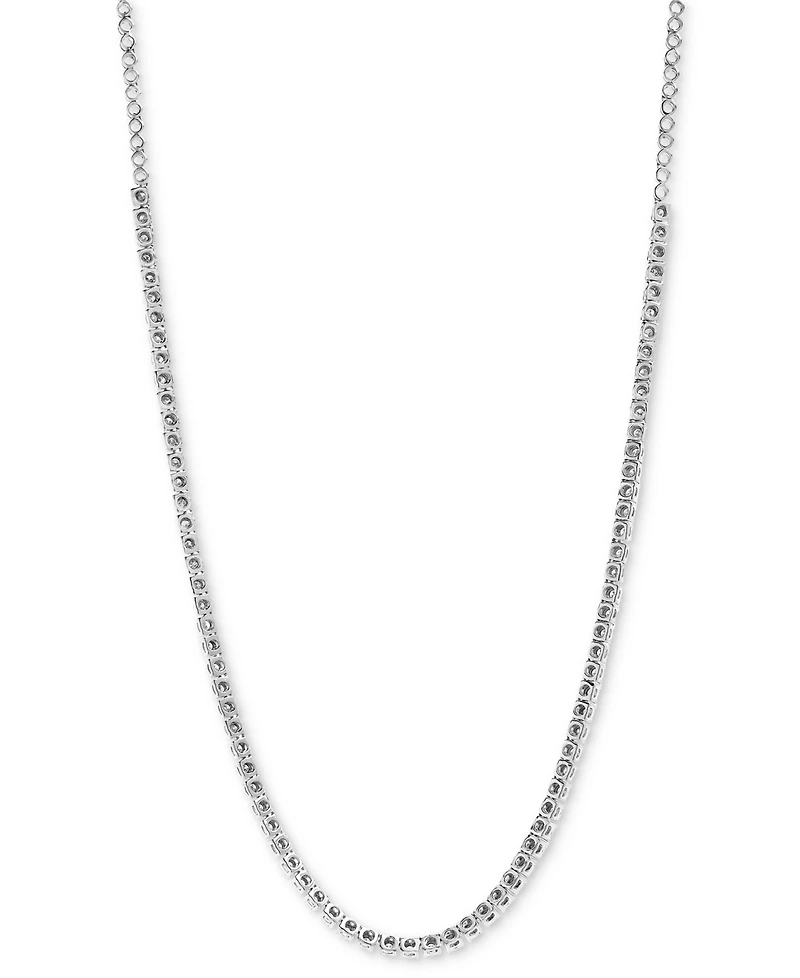 Diamond Necklace (1 ct. t.w.) in 10k White Gold