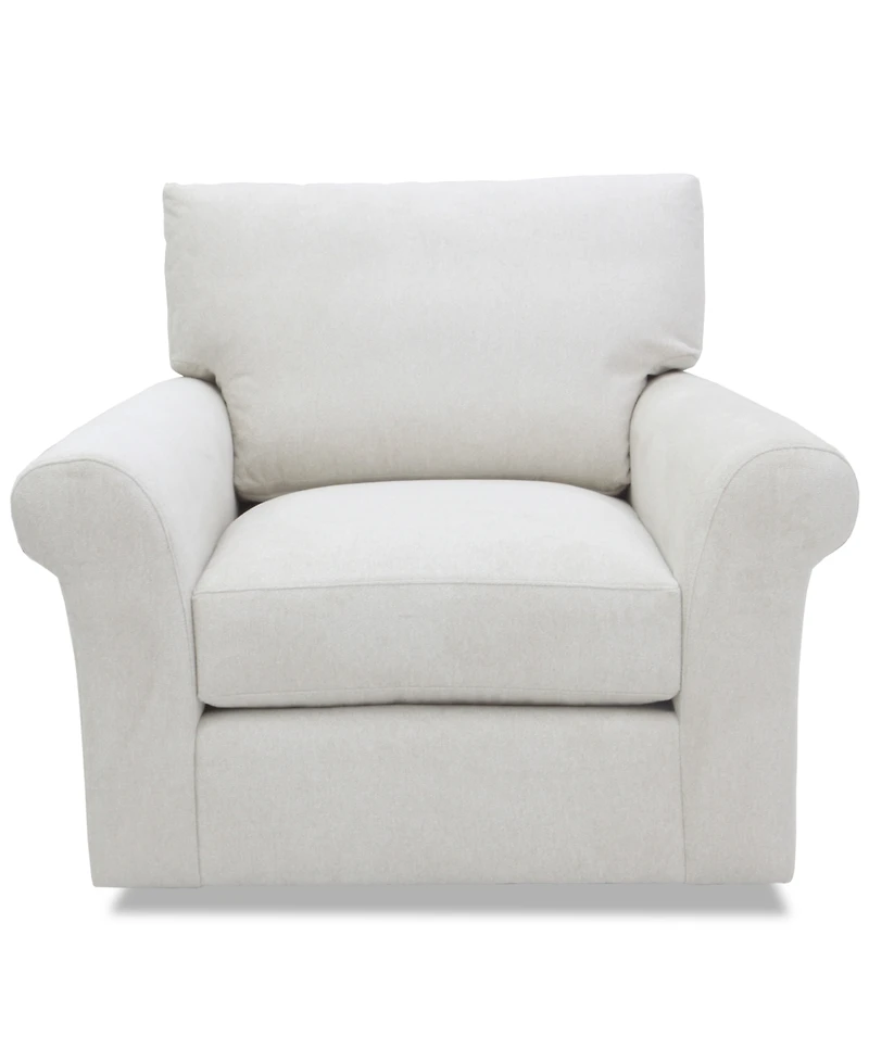 Reiter Fabric Swivel Arm Chair, Exclusively at Macy's