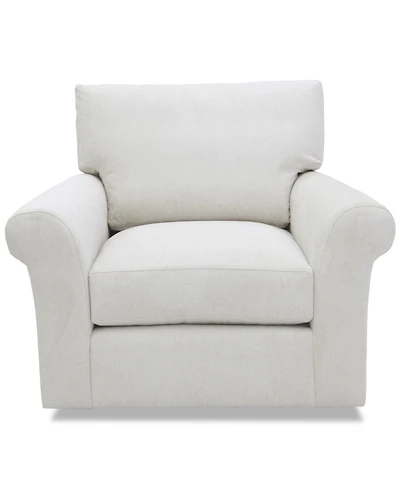 Reiter Fabric Swivel Arm Chair, Exclusively at Macy's