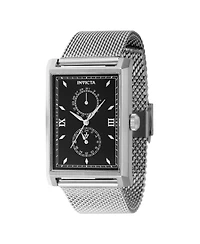 Invicta Men's 46860 Vintage Quartz Multifunction Black Dial Watch