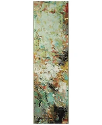 Liora Manne' Marina Cirque 1'11"x7'6" Runner Area Rug