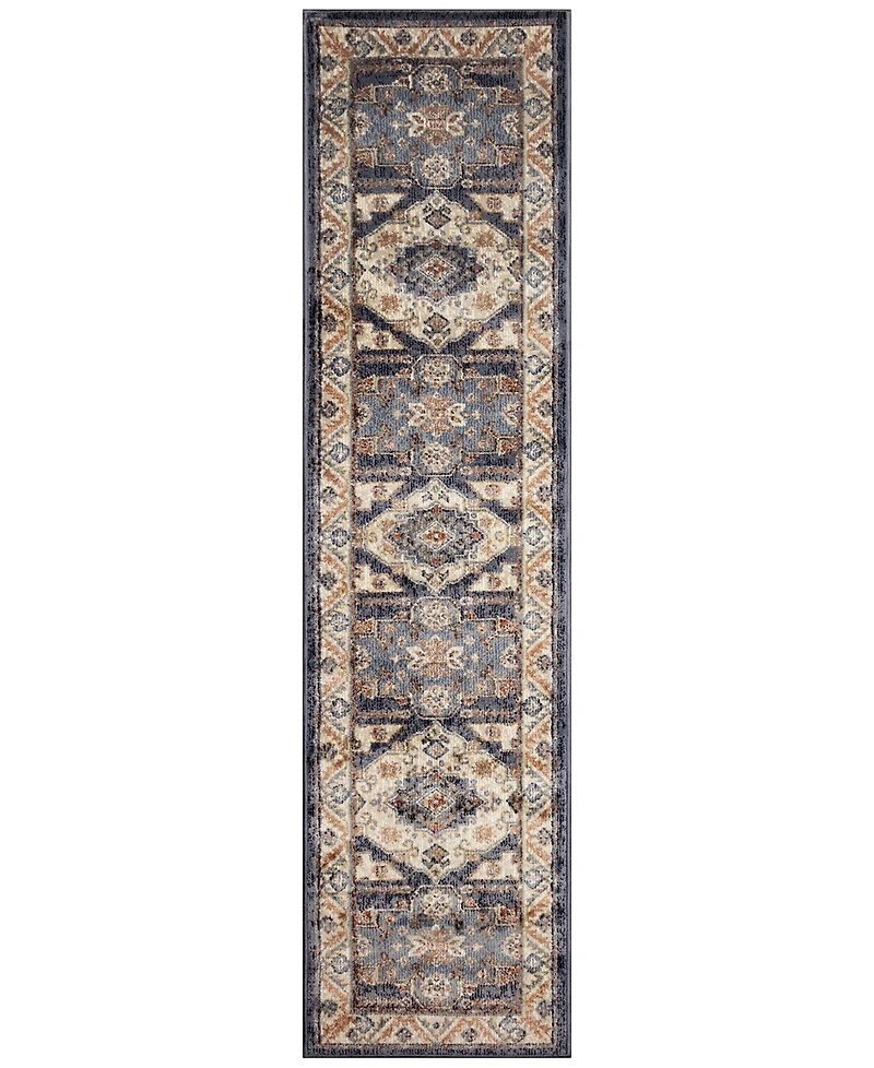 Liora Manne' Ariana Floral Medallion 1'11"x7'6" Runner Area Rug