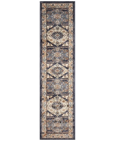 Liora Manne' Ariana Floral Medallion 1'11"x7'6" Runner Area Rug