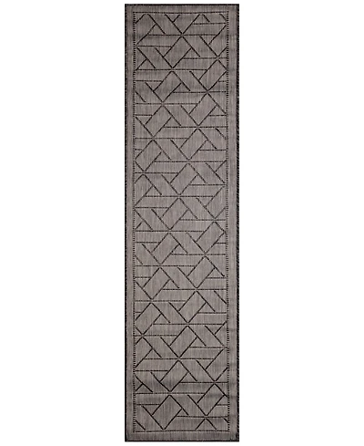 Liora Manne' Carmel Pyramid 1'11"x7'6" Runner Area Rug