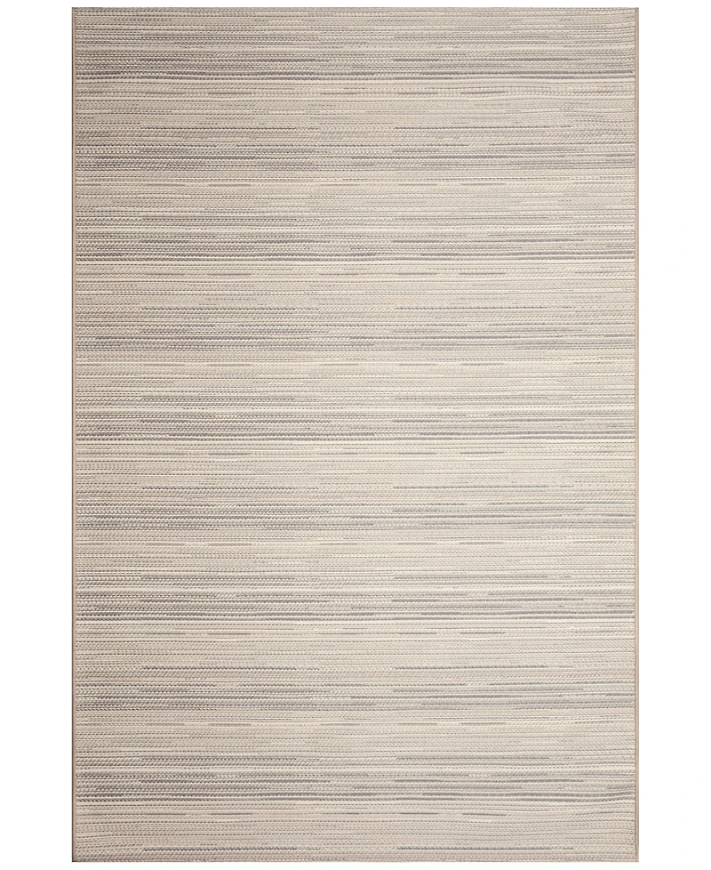 Liora Manne' Miranda Tweed Stripe 4'10"x7'6" Area Rug