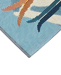 Liora Manne' Esencia Downhill Dog 2'5"x3'11" Area Rug