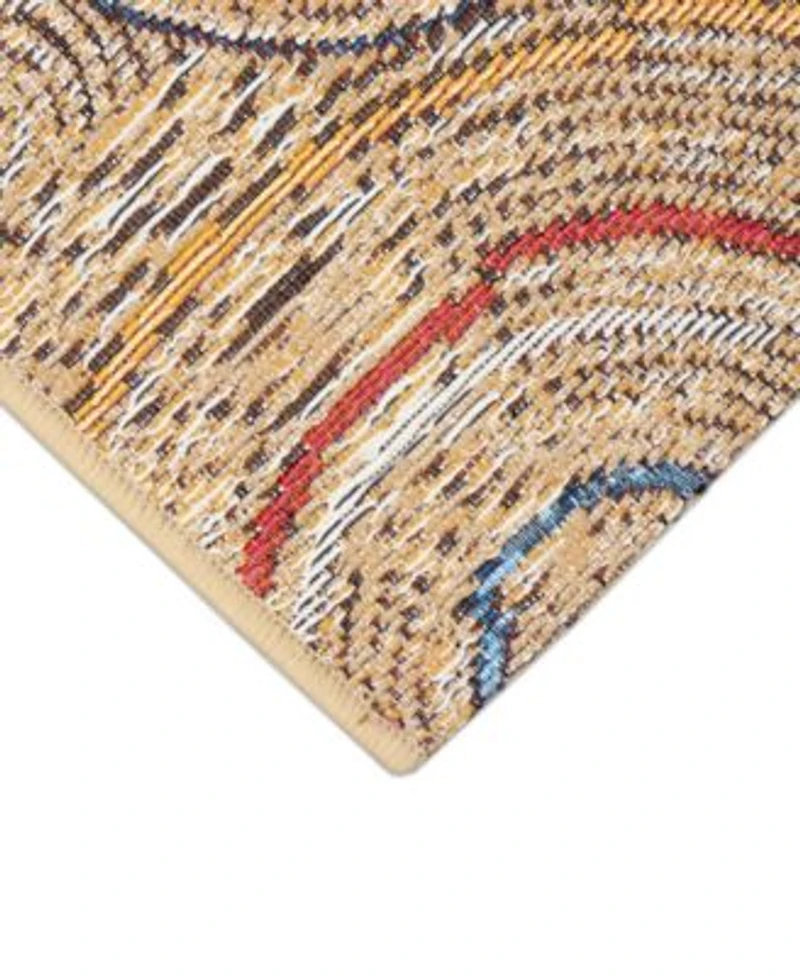 Liora Manne Esencia Basket Circles Rug Collection