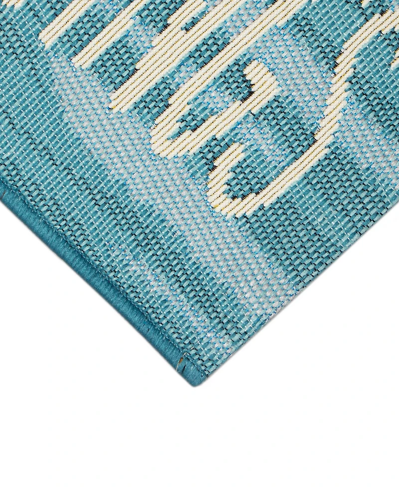 Liora Manne' Esencia Seas and Greetings 2'5"x3'11" Area Rug