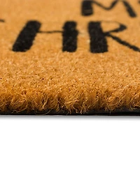 Liora Manne' Natura Merry Christmas Santa 1'6"x2'6" Area Rug