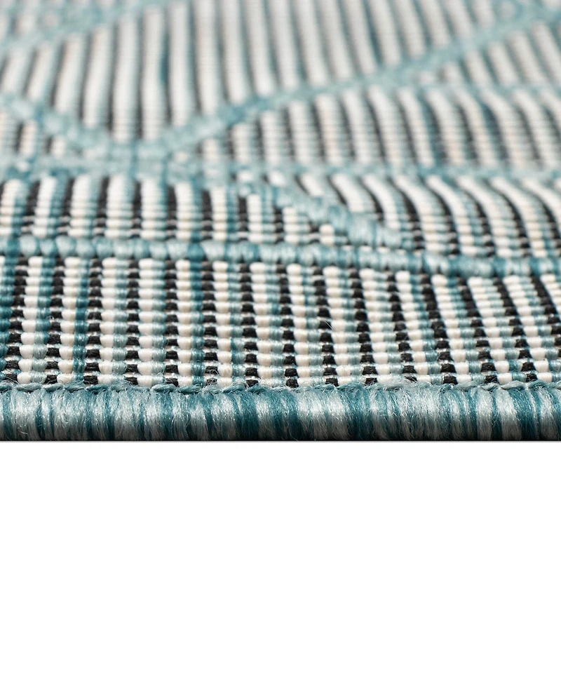 Liora Manne' Carmel Pyramid 1'11"x4'11" Runner Area Rug