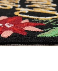 Liora Manne' Frontporch Merry Christmas 1'8"x2'6" Area Rug