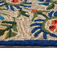 Liora Manne' Frontporch Flora Bee 2'6"x4' Area Rug