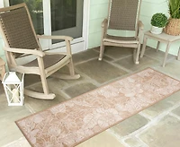 Liora Manne' Carmel Botanical 1'11"x4'11" Runner Area Rug