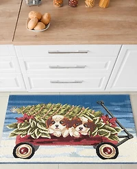 Liora Manne' Esencia Wagon Wonderland 2'5"x3'11" Area Rug