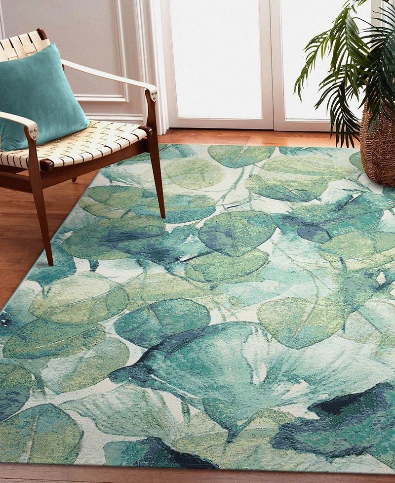 Liora Manne' Marina Lotus 4'10"x7'6" Area Rug
