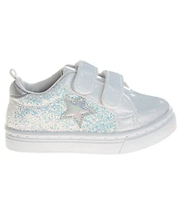 Laura Ashley Toddler Girls Hook and Loop Sneakers