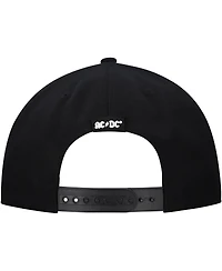 Lids Men's Black Ac/Dc North American Tour 1979 A-Frame Adjustable Hat