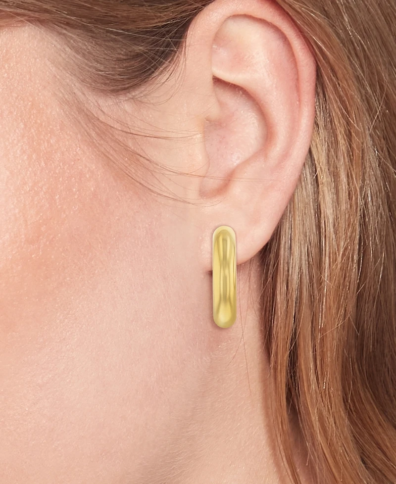 Tommy Hilfiger Circle Small Hoop Earrings, 0.86"