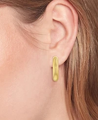 Tommy Hilfiger Circle Small Hoop Earrings, 0.86"