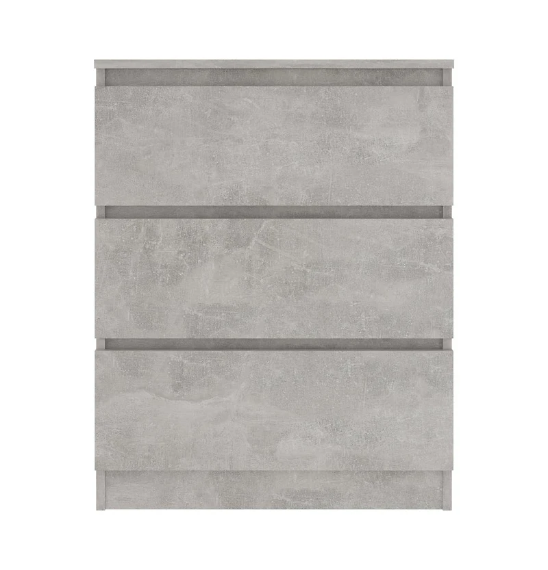 Sideboard Concrete Gray 23.6"x13.8"x29.9" Engineered Wood