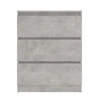 Sideboard Concrete Gray 23.6"x13.8"x29.9" Engineered Wood