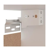 Hanging Cabinet White 31.5"x12.2"x23.6" Engineered Wood