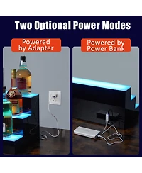 gaomon Led Wine Display Rack Acrylic Wine Rack