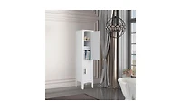 Slickblue Space-Saving Storage Bathroom Cabinet for Organized and Clutter-Free Spaces