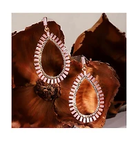 Circular Teardrop Earrings
