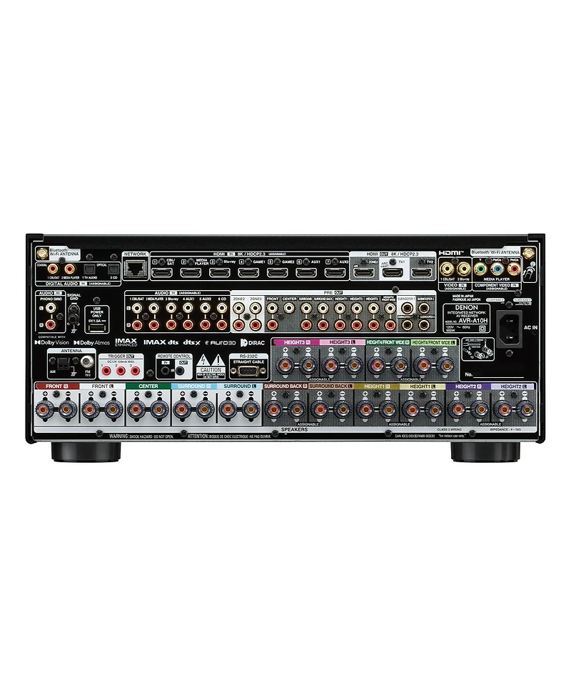 Denon Avr-A10H 13.4-Channel 8K Av Amplifier with Heos Built-in