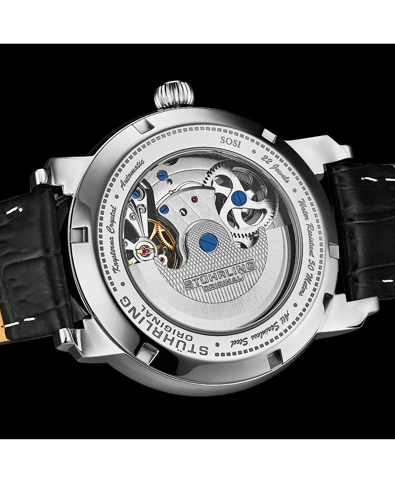 Celestial Timekeeper 1017.01 Dual Time Automatic 44mm Skeleton Watch