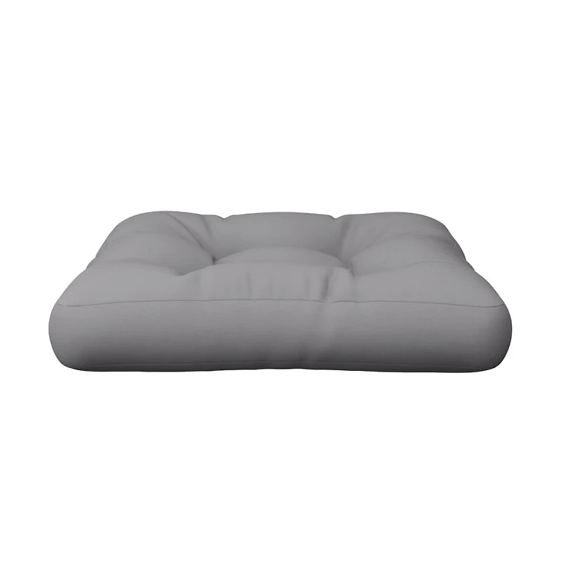 Pallet Cushion Gray Fabric