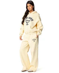 Edikted Womens New York Champs Hoodie