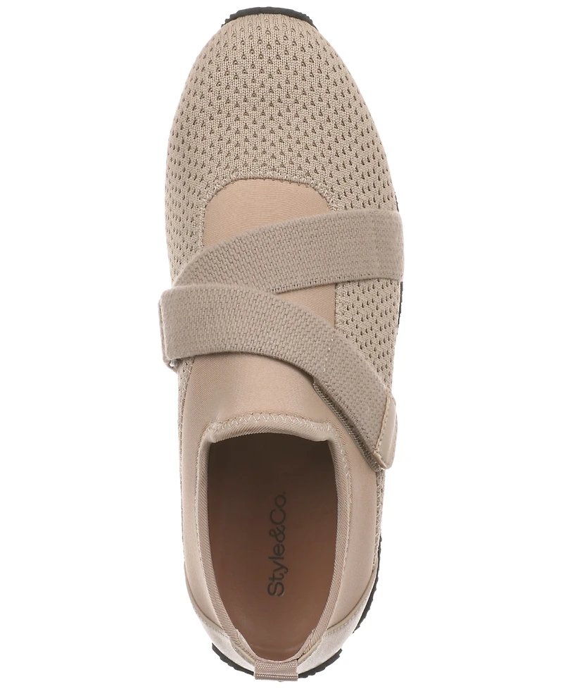 Style & Co Women's Bonniee Knit Sneakers, Exclusively at Macy's