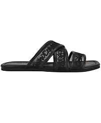 Calvin Klein Women's Bestina Strappy Logo Sandals