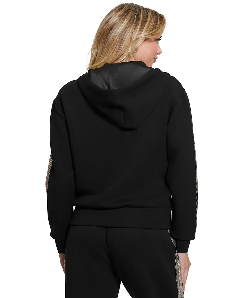Guess Women's Studded Logo Sweatshirt