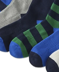 Polo Ralph Lauren Men's 6-Pk. Athletic Club Bear Crew Socks