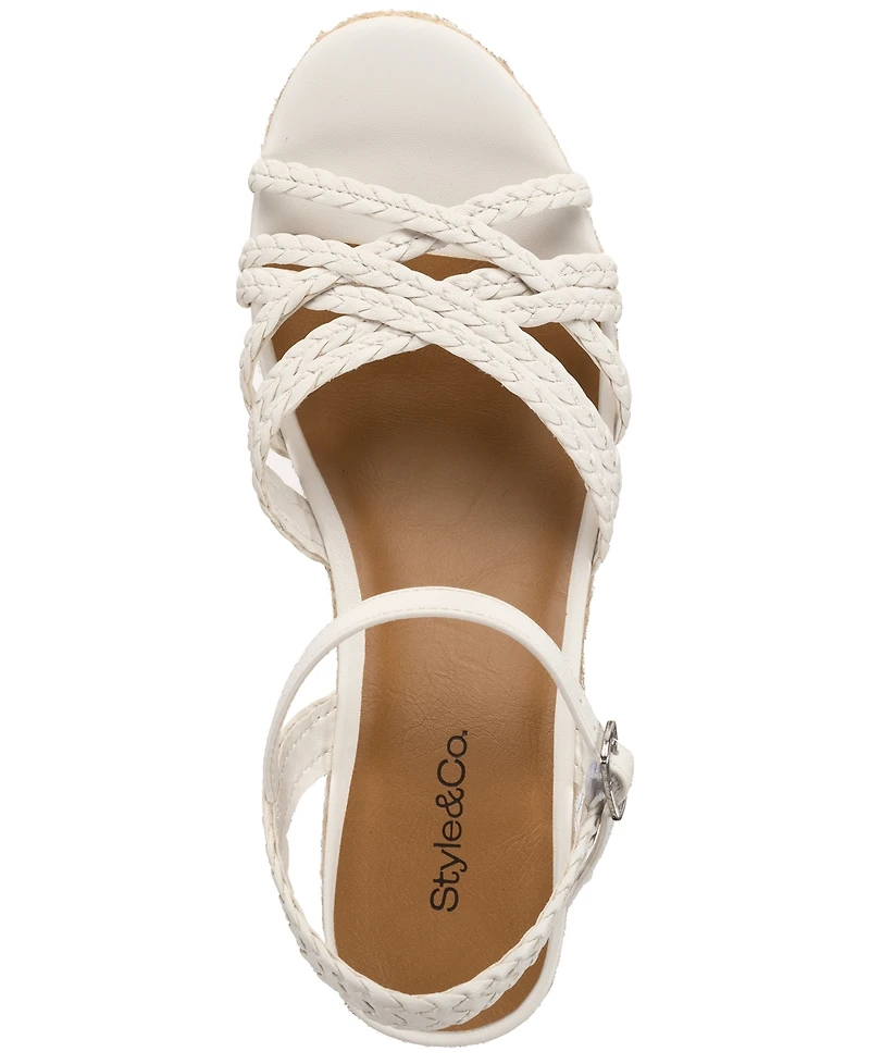 Style & Co Women's Vanaa Wedge Sandals, Exclusively at Macy's