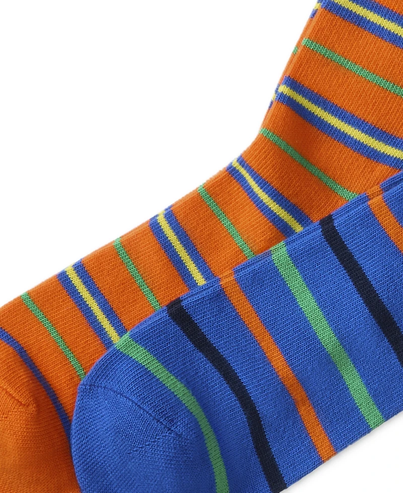 Polo Ralph Lauren Men's 2-Pk. Bright Repp Stripe Slack Socks