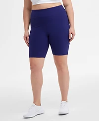 Id Ideology Plus Soft 10" Bike Shorts, Exclusively at Macy's