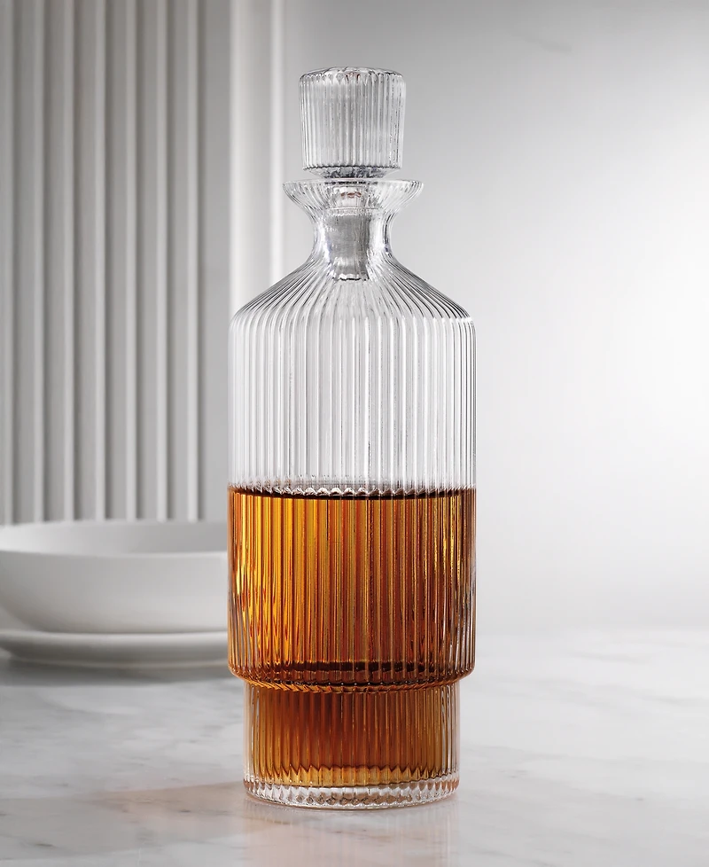 Godinger Sullivan Street Fluted Decanter