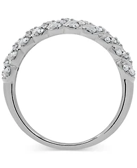 Diamond Diagonal Row Band (1/4 ct. t.w.) in 14k White Gold