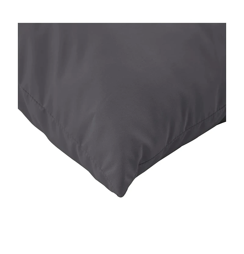 vidaXL Pallet Cushions 3 pcs Anthracite Fabric