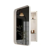 Space-Saving Medicine Cabinet with Mirror for Stylish Bathroom Storage