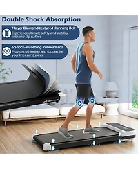 2.5HP Under Desk Treadmill for Home and Office Remote Control Led Display