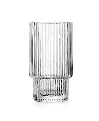 Godinger Sullivan Street Fluted Highball Glasses, Set of 4