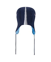 New Era Men's Navy Tennessee Titans Helmet Head Trapper Knit Hat