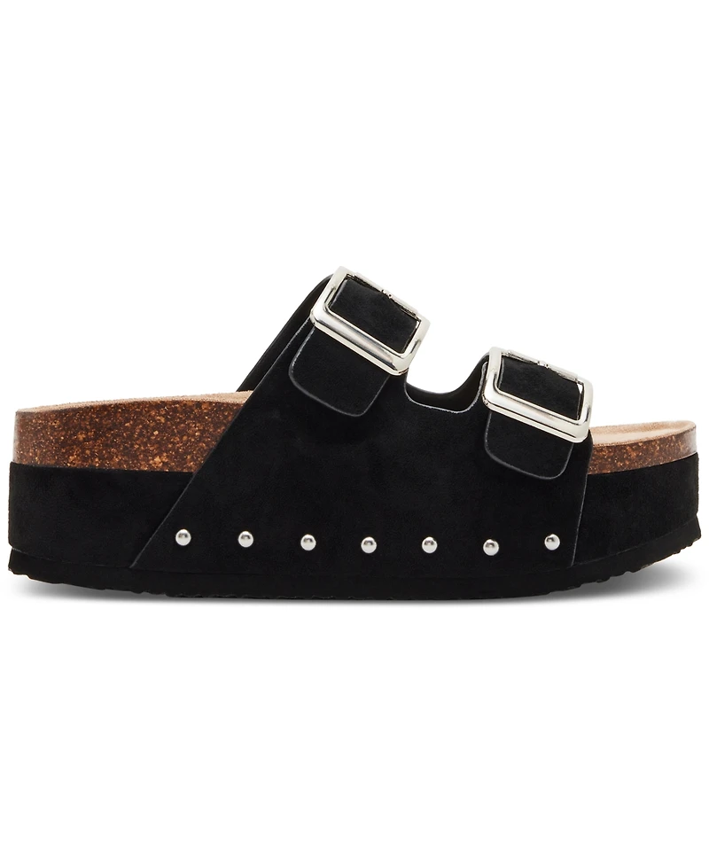 Madden Girl Babes Double-Strap Flatform Footbed Sandals