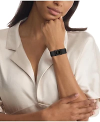 Calvin Klein Women's Ck Pulse Black Ionic Plated Mesh Bracelet Watch, 26.4mm